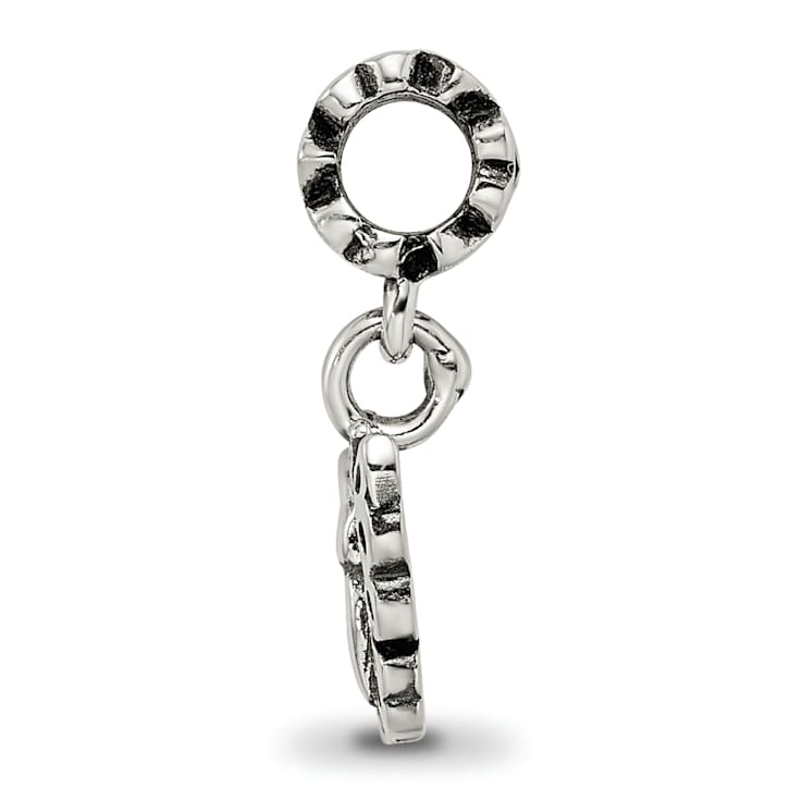 Sterling Silver Butterfly Dangle Bead