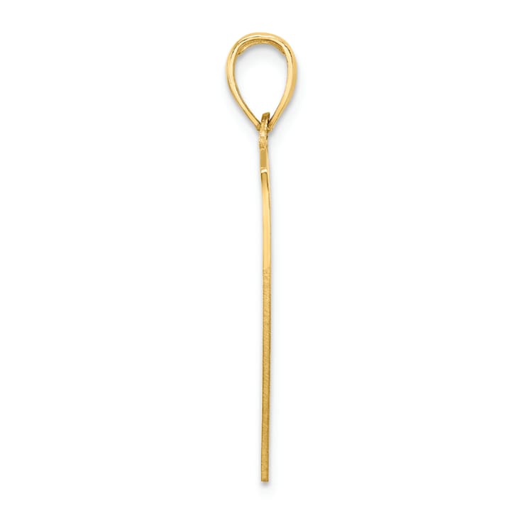 14k Yellow Gold Emergency Medical Technician Pendant