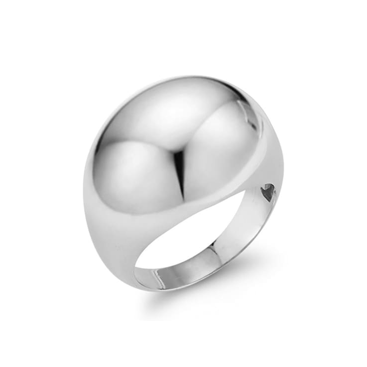 Dome Ring In Sterling Silver