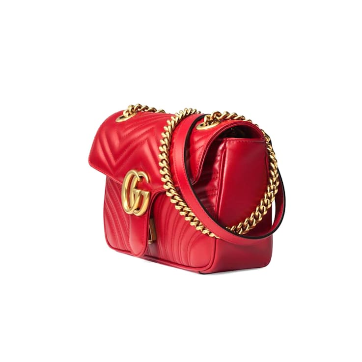 Gucci red camera bag discount