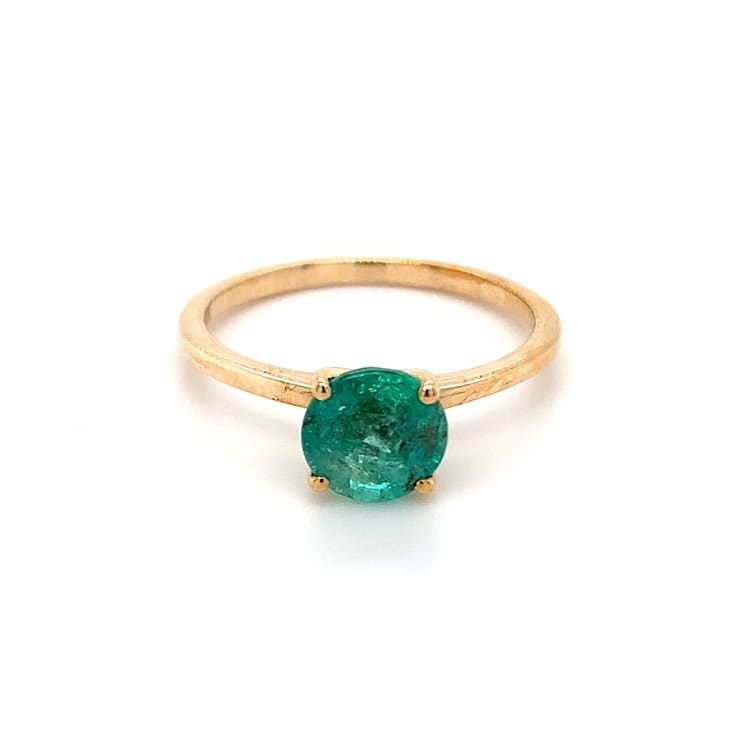 Vintage 10K Emerald Ring - Etsy