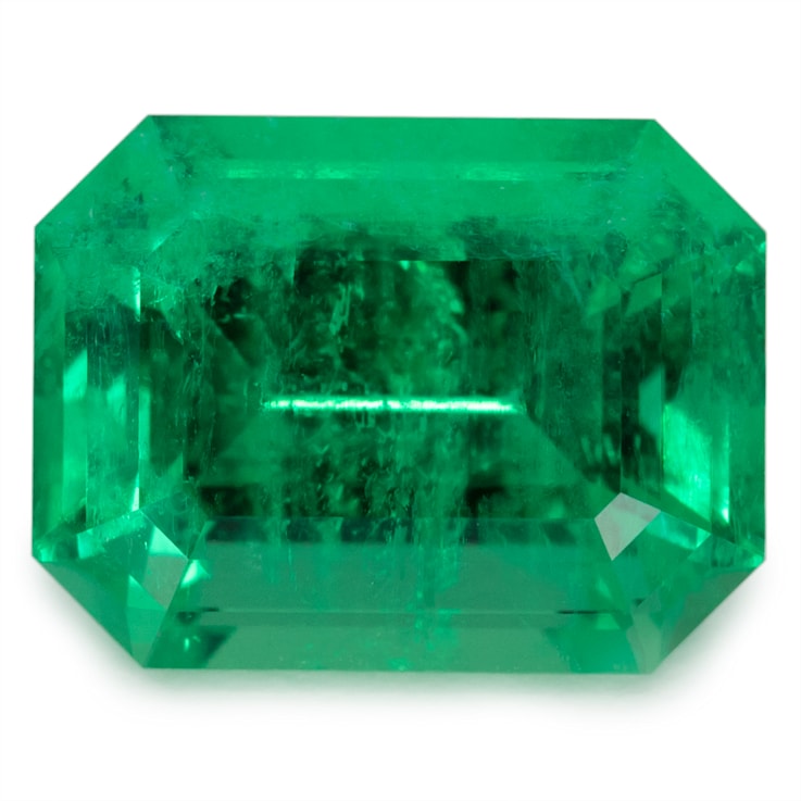 Panjshir Valley Emerald 7.8x5.9mm Emerald Cut 1.46ct