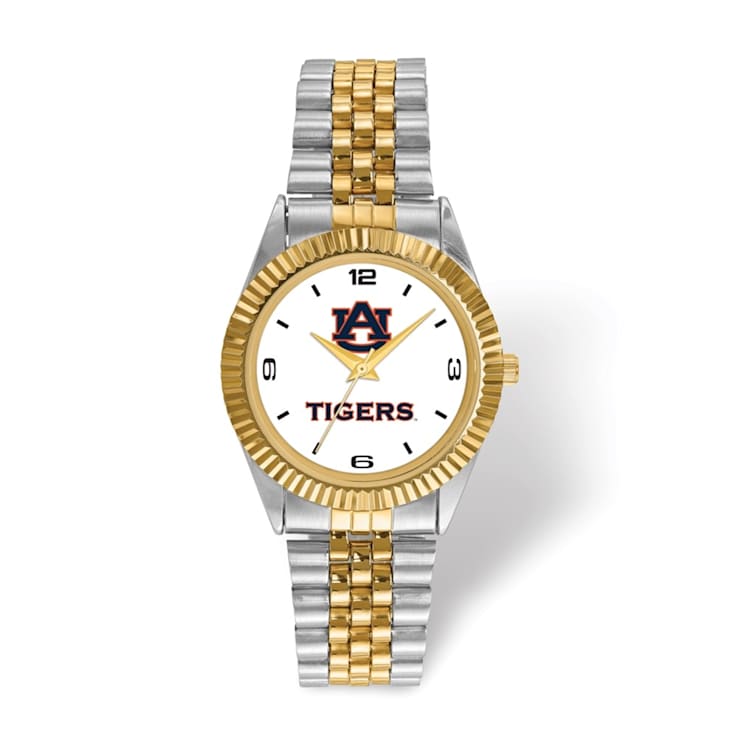 LogoArt Auburn University Pro Gold-Tone Gents Watch