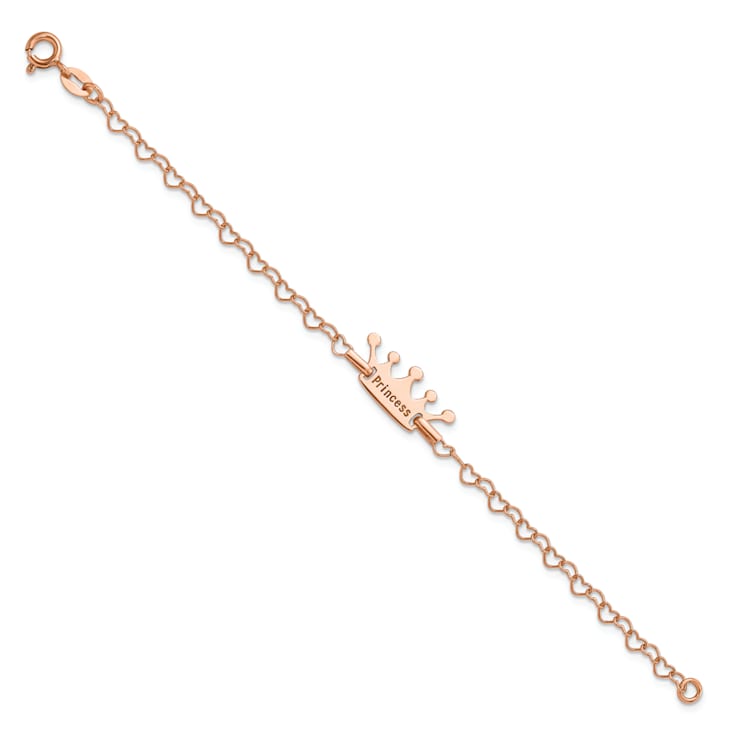 Princess crown bracelet store