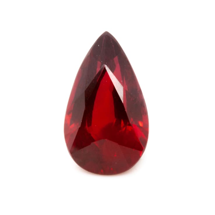 Ruby Unheated 12.91x7.67mm Pear Shape 4.05ct