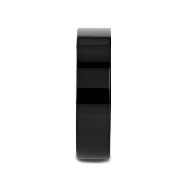 MORPHEUS Flat Black Tungsten Ring 6mm