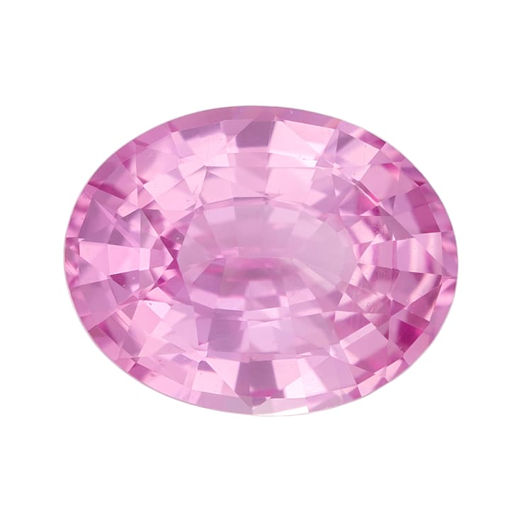 Pink Sapphire Unheated 8.39x6.58mm Oval 1.60ct
