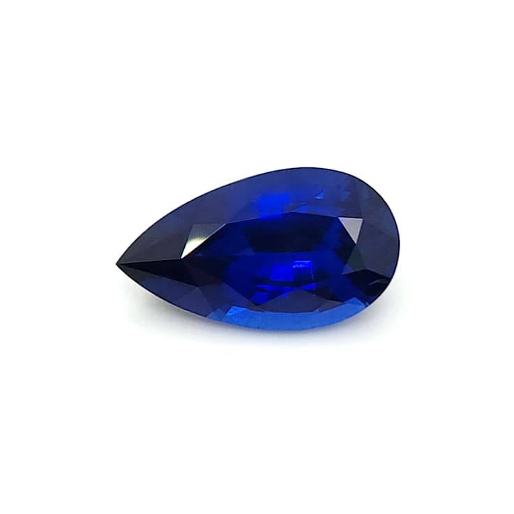 Blue Spinel 16.0x9.33mm Pear Shape 6.84ct