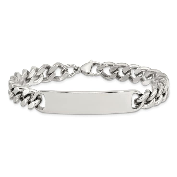Stainless Steel Polished 8.5 Inch ID Bracelet