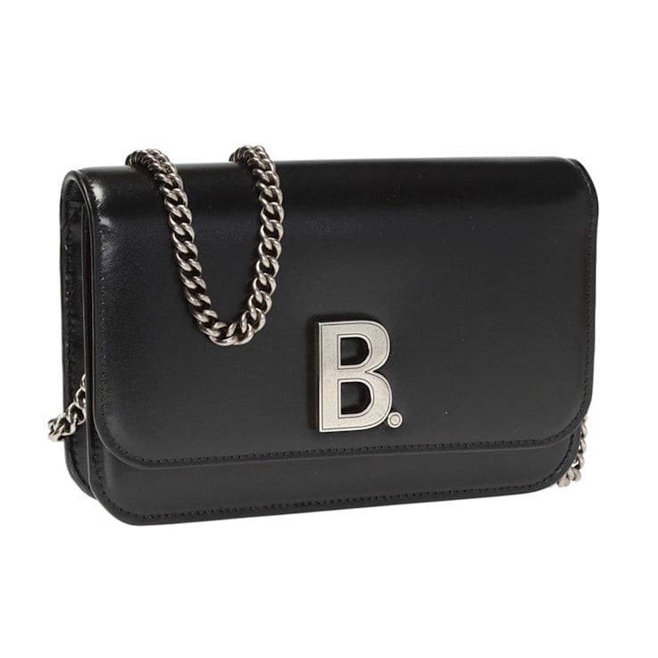 Balenciaga Balenciaga Black Sneakerhead Card Wallet with