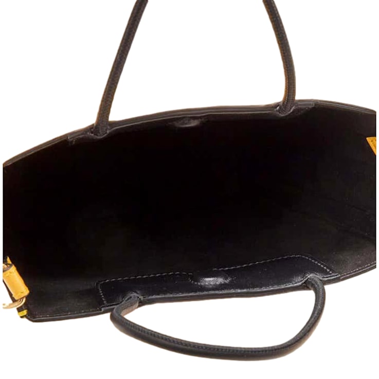 Fendi Roma 2Way Vitello Embossed Yellow Leather Crossbody Fendi Roma 2Way Vitello Embossed Yellow Leather Crossbody
