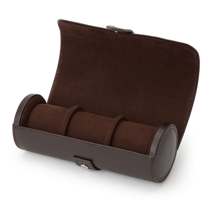 Blake Triple Watch Roll - Brown