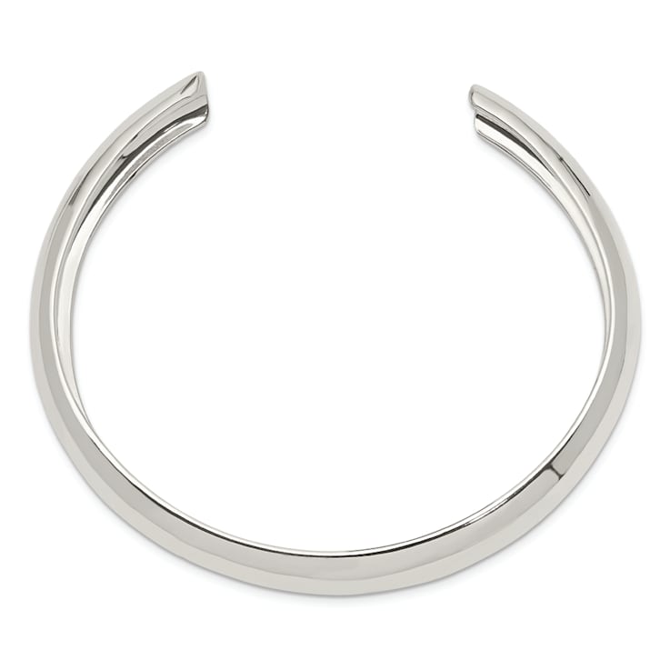 Sterling Silver 9mm Cuff Bracelet