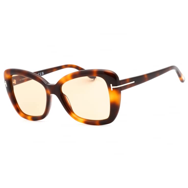 Tom Ford Shiny Blonde Havana Frame / Photochromic Peach Lenses Sunglasses