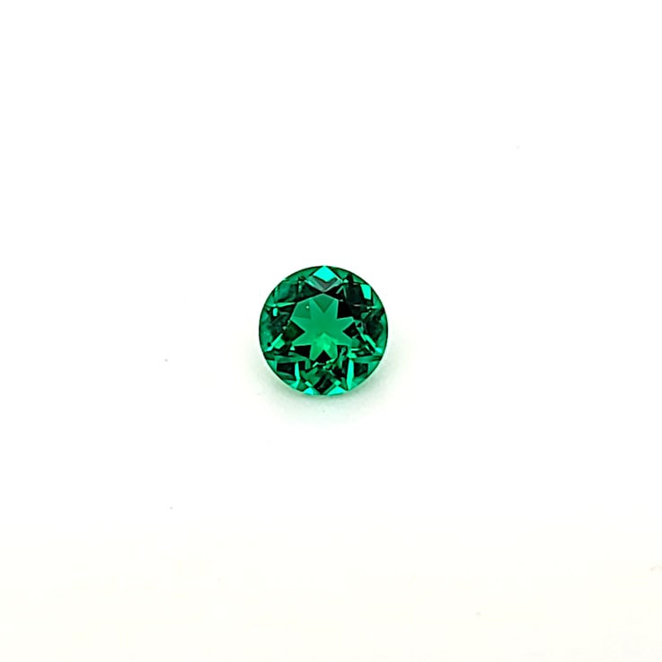Afghan Emerald 5x5.80mm Round 0.68ct