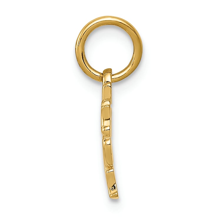 14k Yellow Gold Together Forever Pendant