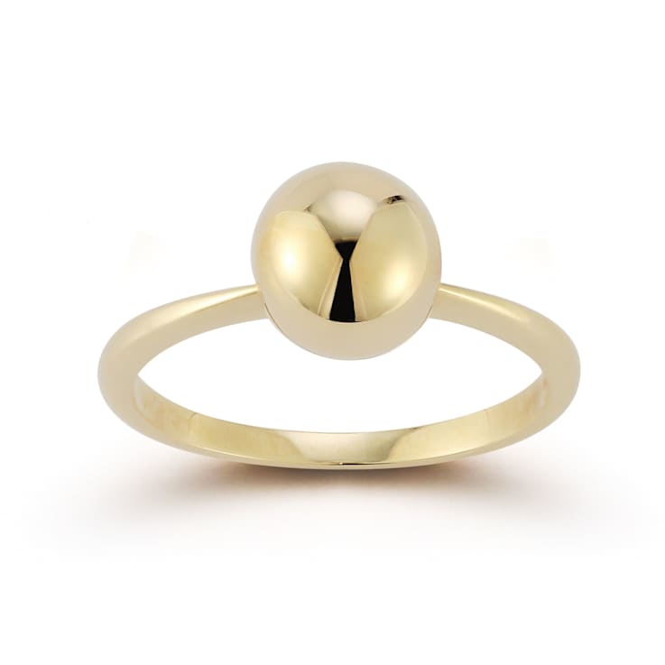 Bellissima Gold 14K Yellow Gold Ball Ring