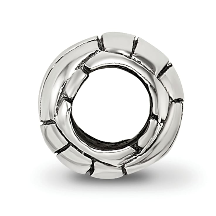 Sterling Silver Volleyball Bead