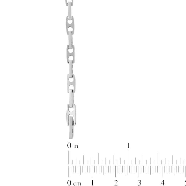 Robert Alton Men's Mariner Link Chain Necklace 2.4mm In Stainless Steel
24 Inch