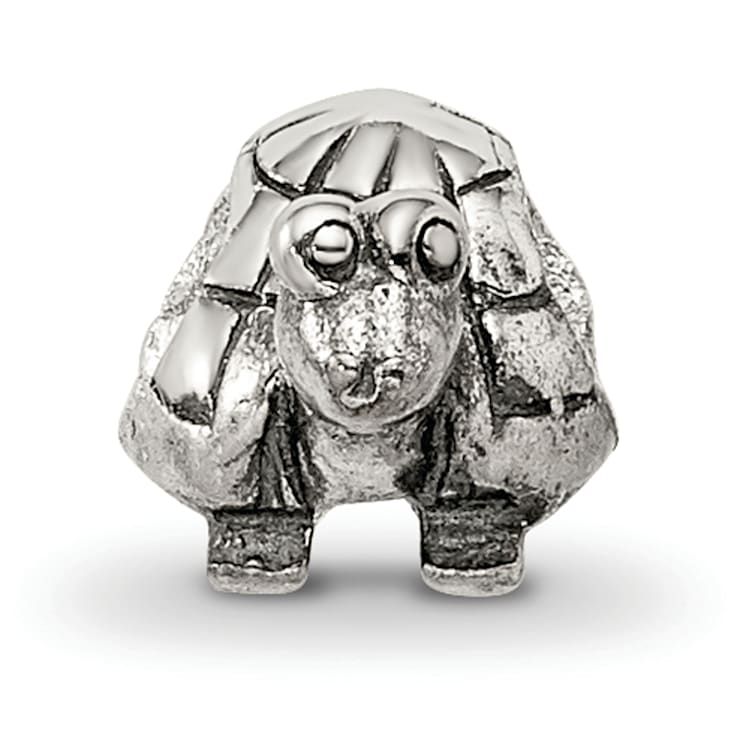 Sterling Silver Turtle Bead
