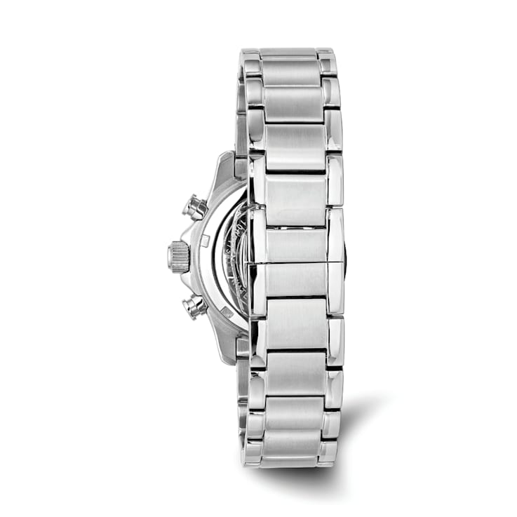 Charles Hubert Ladies Stainless Steel Silver Dial Watch