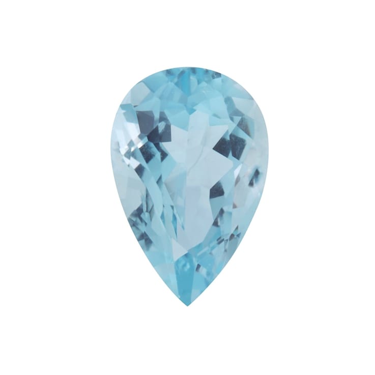 Aquamarine 7x5mm Pear Shape 0.60ct