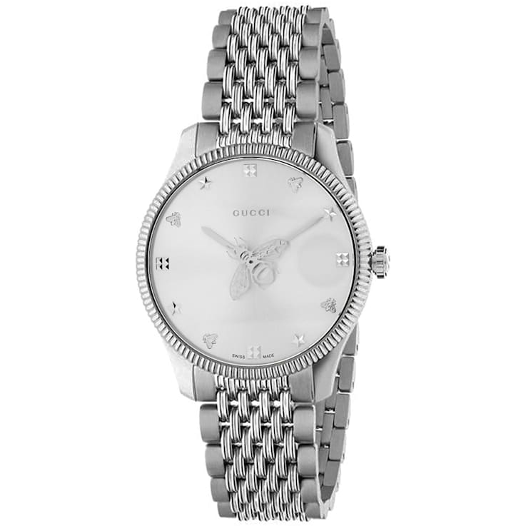 Gucci Women's G-Timeless Stainless Steel Bracelet Watch