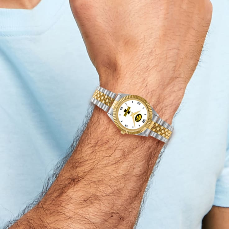 LogoArt University of Iowa Pro Two-tone Gents Watch