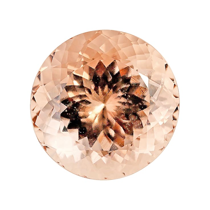 Morganite 14mm Round 10.87ct 1C3C3A