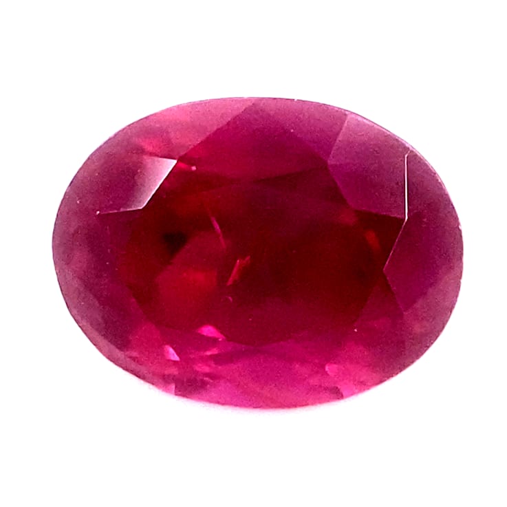 Ruby Unheated 6.4x4.9mm Oval 1.18ct