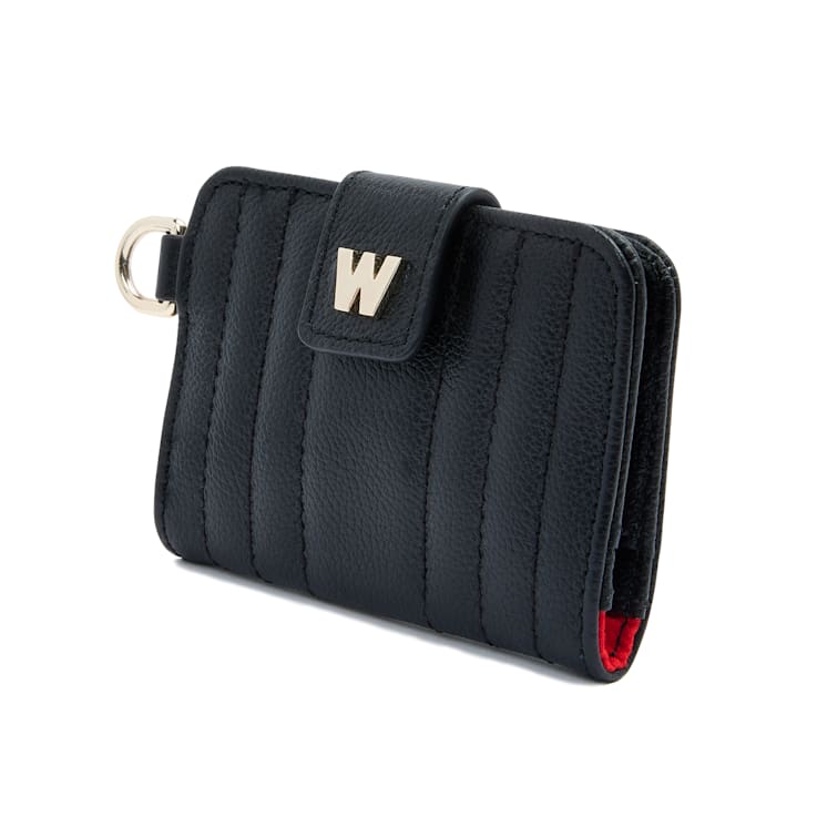 Mimi Black Credit Card Holder with Wristlet