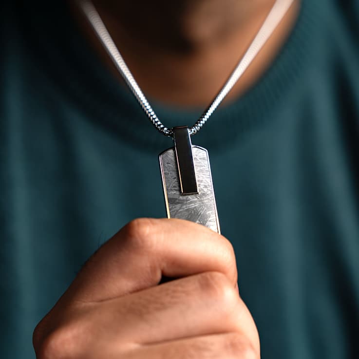 Atlantica Dog Tag Gray Meteorite