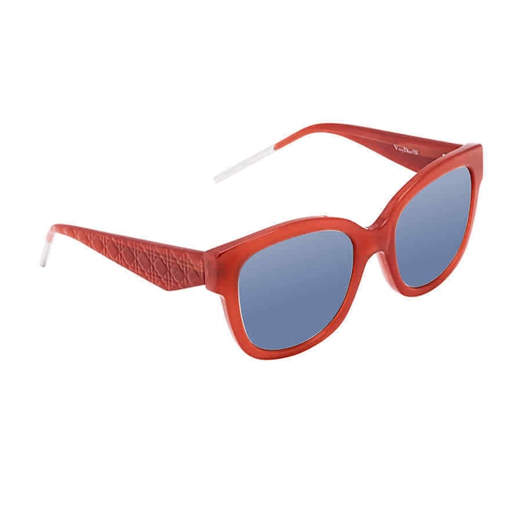 Christian Dior Verydior 1N Opal Color Frame / Blue Lens Sunglasses