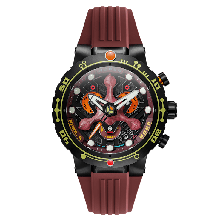 Nubeo Opportunity Chronograph Star Trek First Contact Day Black Dial
Limited Edition Watch