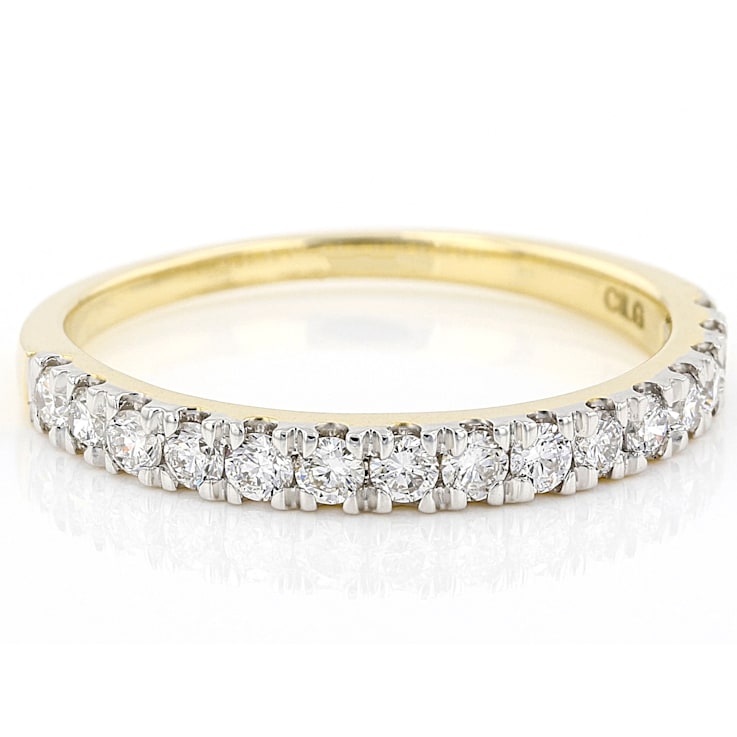 Lab-Grown Diamond Band Ring In 14K Gold 0.50ctw