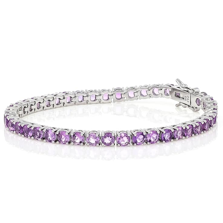 Amethyst Tennis Bracelet