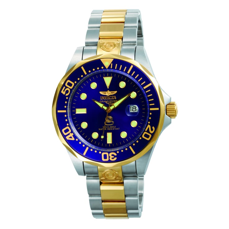 Invicta Pro Diver 47mm Blue Dial Stainless Steel Band Automatic Watch