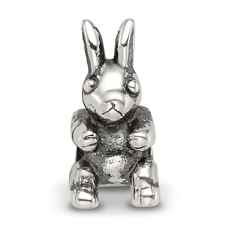Sterling Silver Bunny Bead