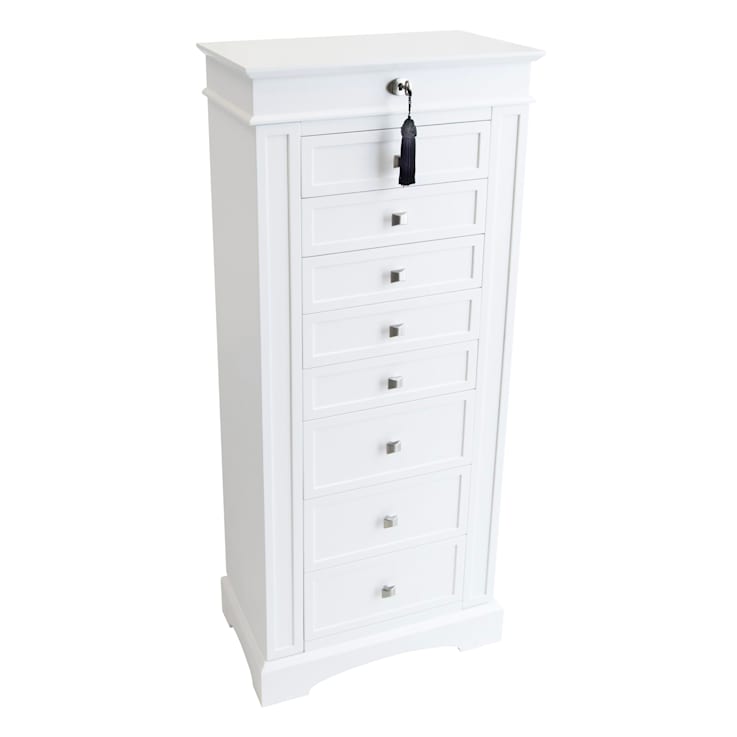 Mele and Co Olympia Armoire in White