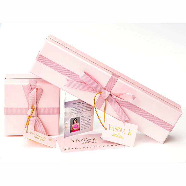 Bypass Ring With CZ In 18K Yellow Gold Over Sterling Silver