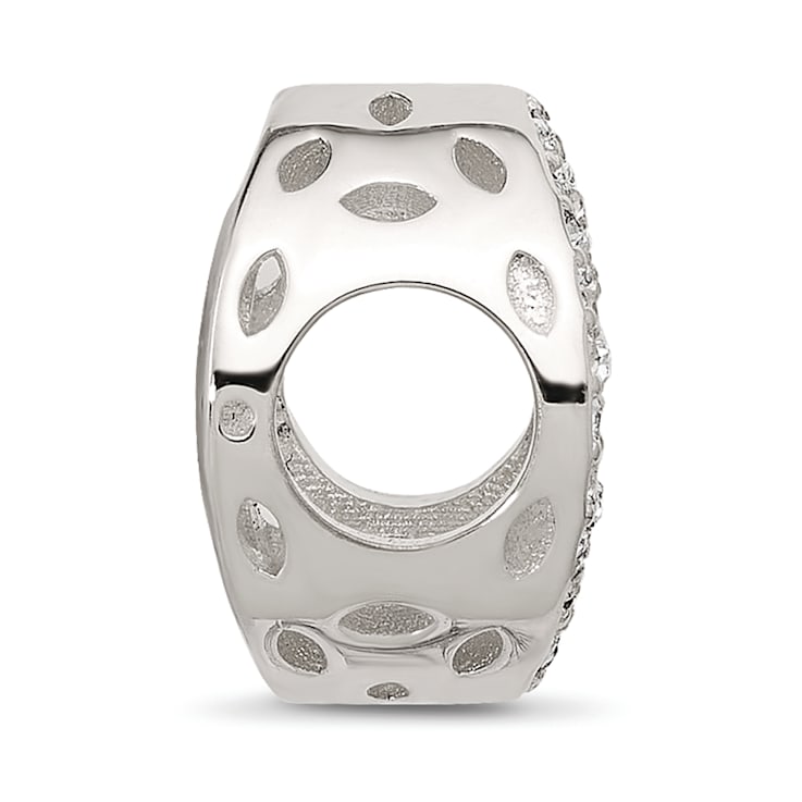 Sterling Silver Crystal and Gold-tone Family Tree Bead