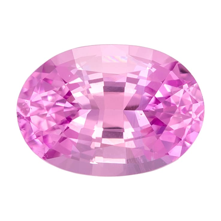Pink Sapphire Loose Gemstone 7.75x5.44mm Oval 1.4ct