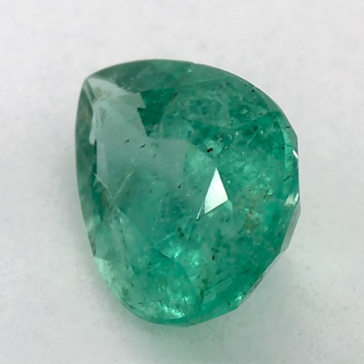 Zambian Emerald 8.05x6mm Pear Shape 0.97ct
