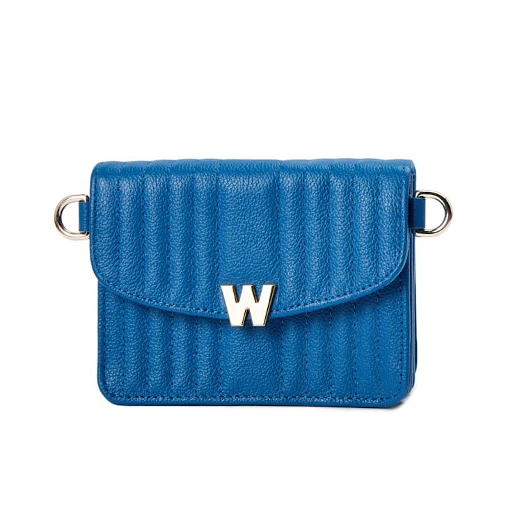 Mimi Blue Mini Bag with Wristlet