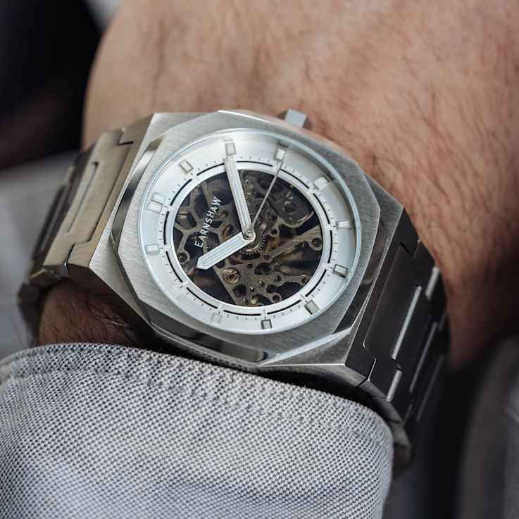 Thomas Earnshaw Discovery Drake Skeleton Automatic