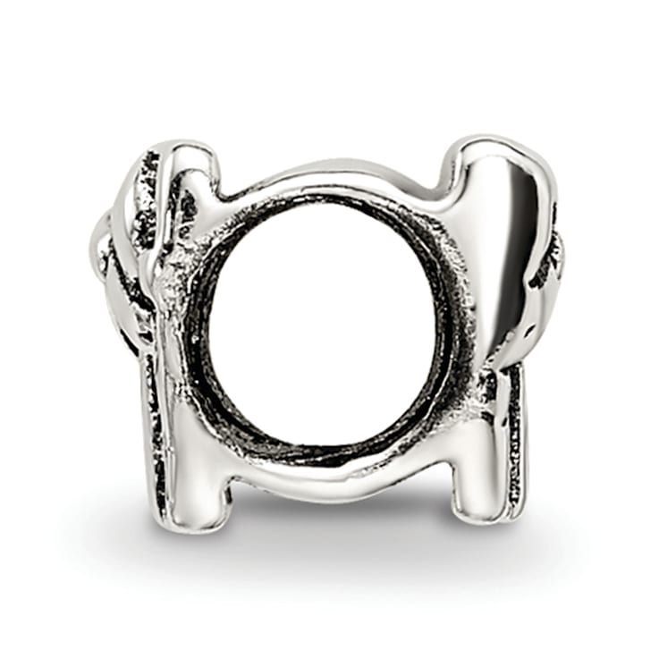 Sterling Silver Christmas Present Bead