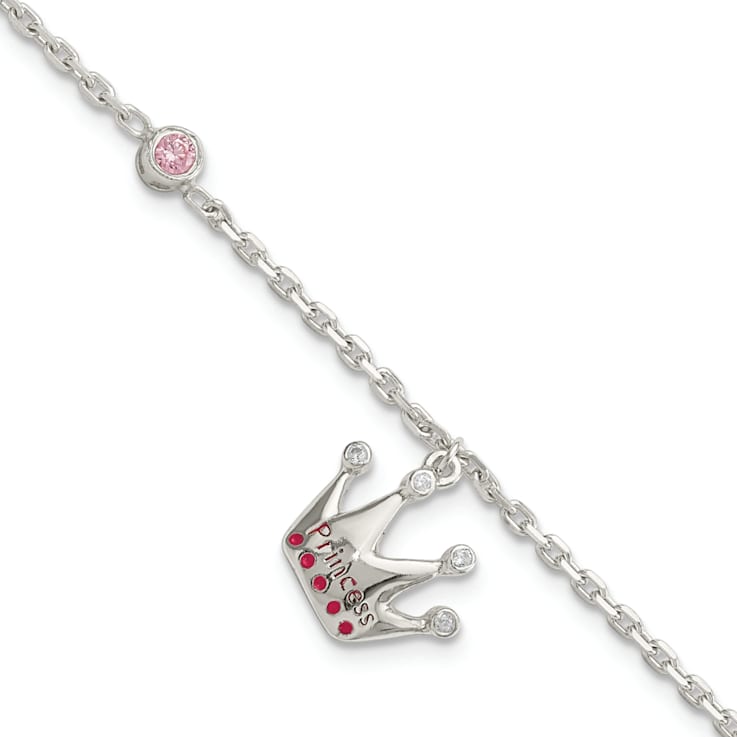 Princess crown bracelet sale