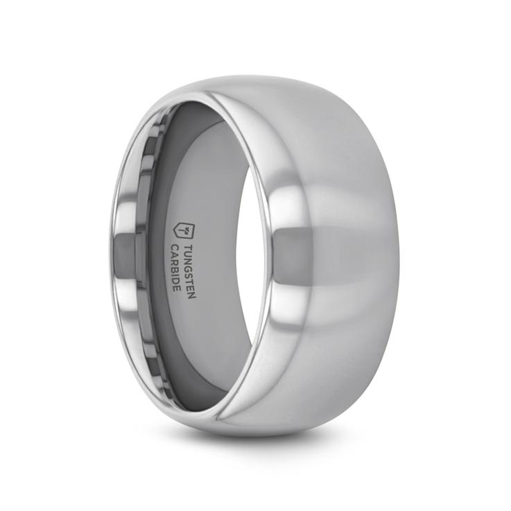 DOMINUS Domed Tungsten Carbide Ring 10mm