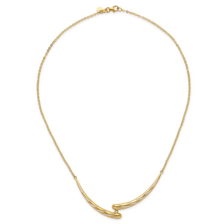 14K Yellow Gold Polished Necklace