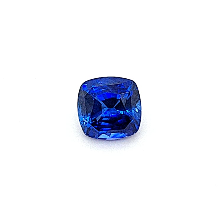 Sapphire Loose Gemstone 8.8mm Cushion 4.16ct